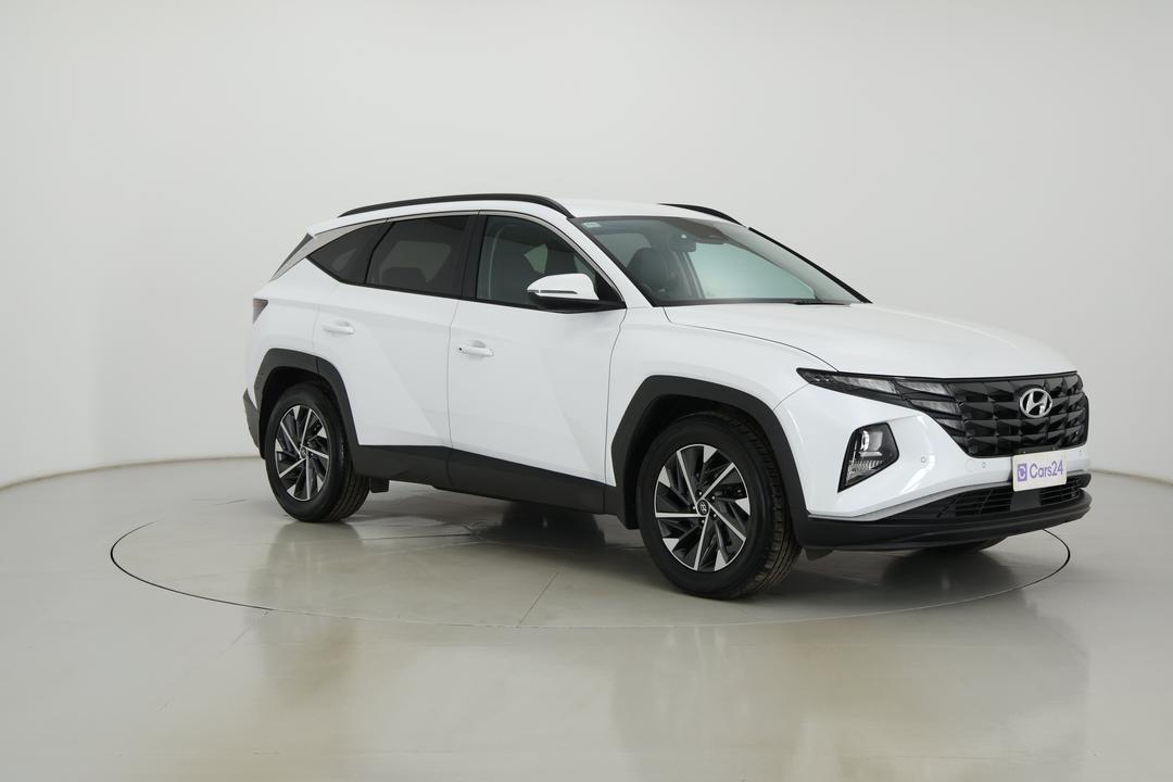 2022 Hyundai Tucson Elite (AWD), Automatic, 83111 km, Right Front Diagonal (45- Degree) View