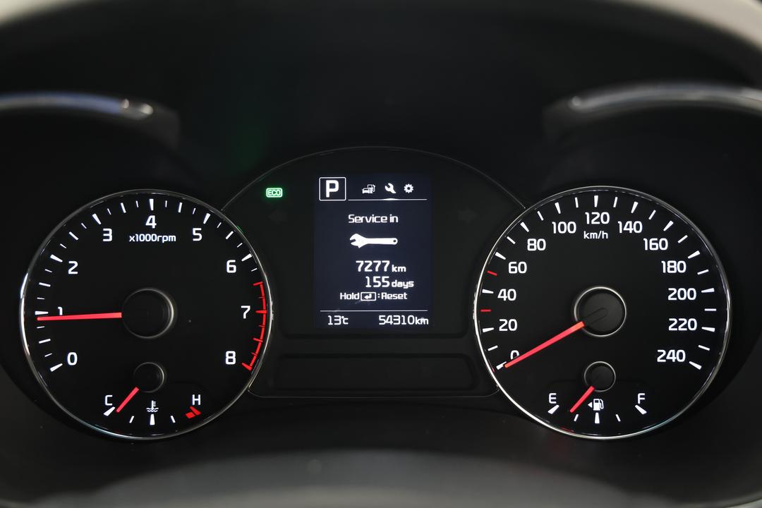 2018 Kia Cerato S, Automatic, 54310 km, Odometer View