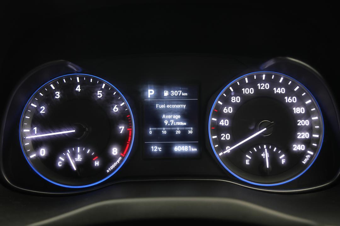 2019 Hyundai Kona Go (FWD), Automatic, 60481 km, Odometer View