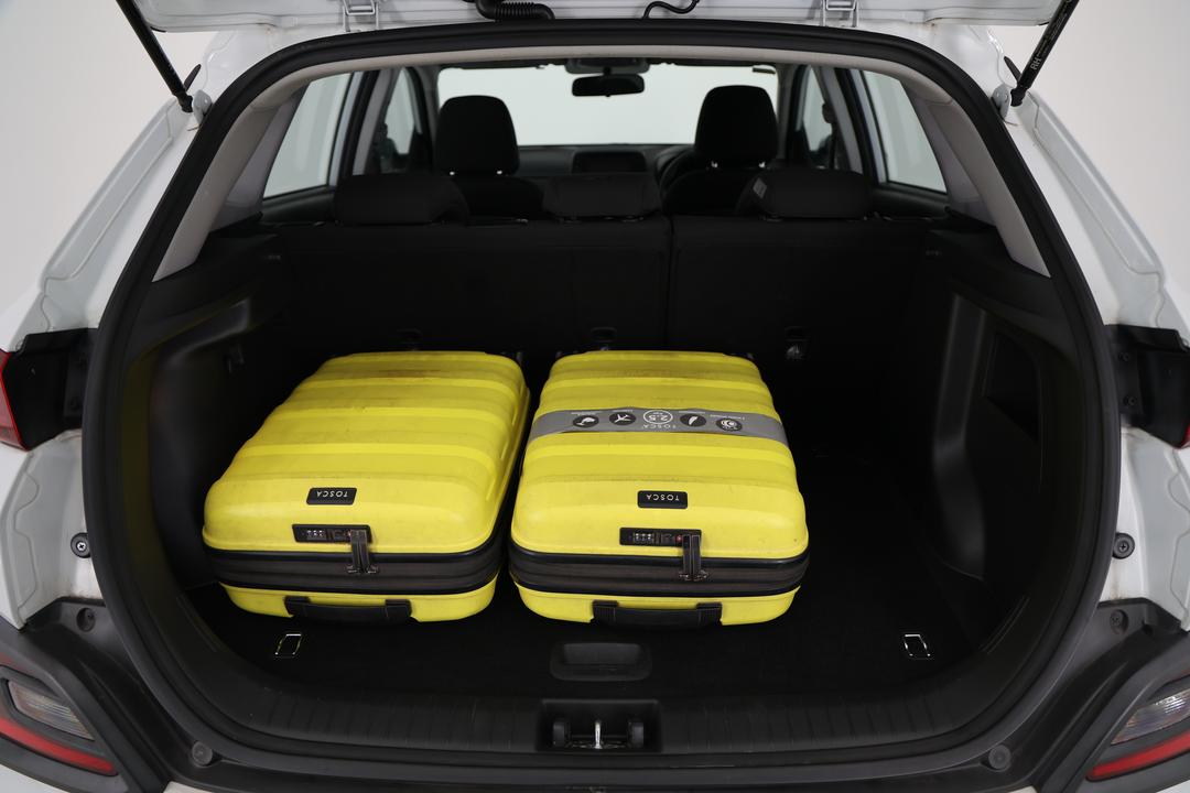 2019 Hyundai Kona Go (FWD), Automatic, 60481 km, Boot Inside View with Luggage