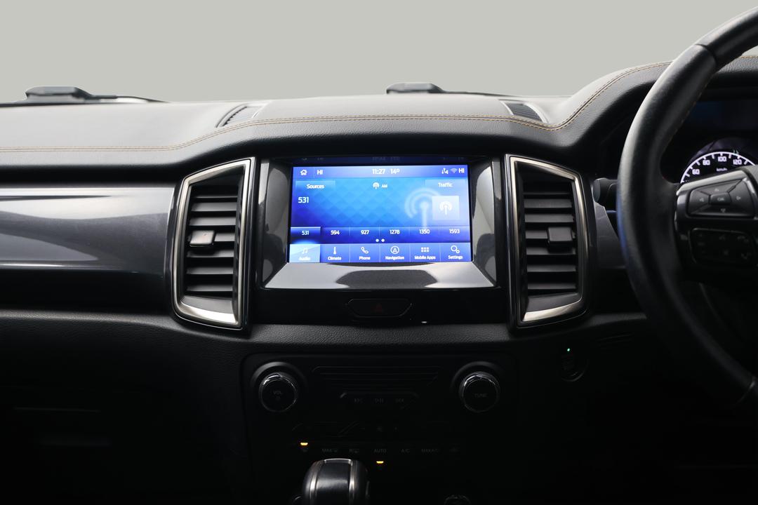 2021 Ford Ranger Wildtrak 2.0 (4x4), Automatic, 96079 km, Center Console