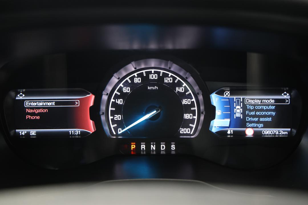 2021 Ford Ranger Wildtrak 2.0 (4x4), Automatic, 96079 km, Odometer View
