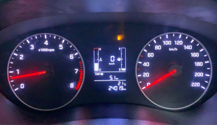 2018 Hyundai Elite i20 ASTA 1.2, Petrol, Manual, 24,189 km, Odometer Image