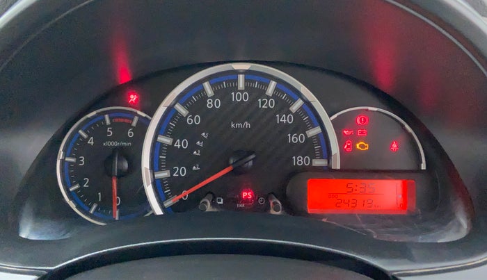 2018 Datsun Go Plus T, Petrol, Manual, 24,307 km, Odometer View