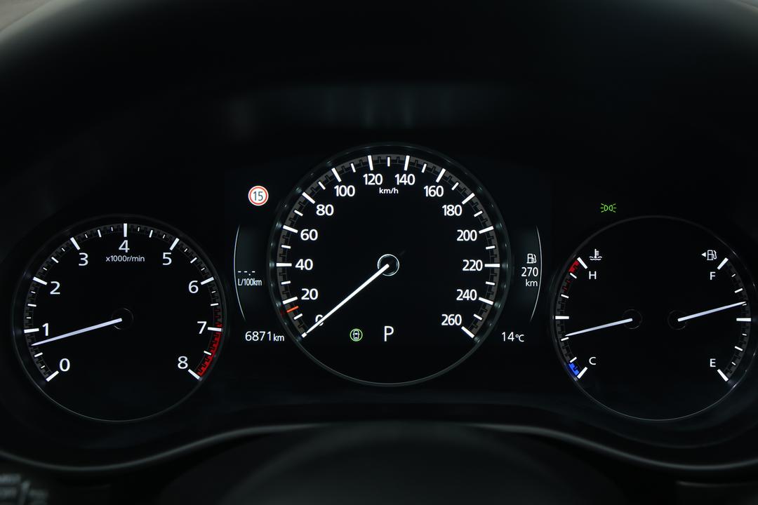 2025 Mazda CX-30 G20 Touring (FWD), Automatic, 6871 km, Odometer View