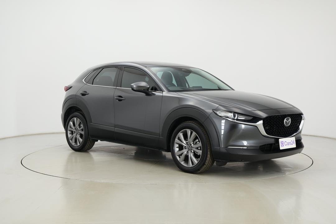 2025 Mazda CX-30 G20 Touring (FWD), Automatic, 6871 km, Right Front Diagonal (45- Degree) View