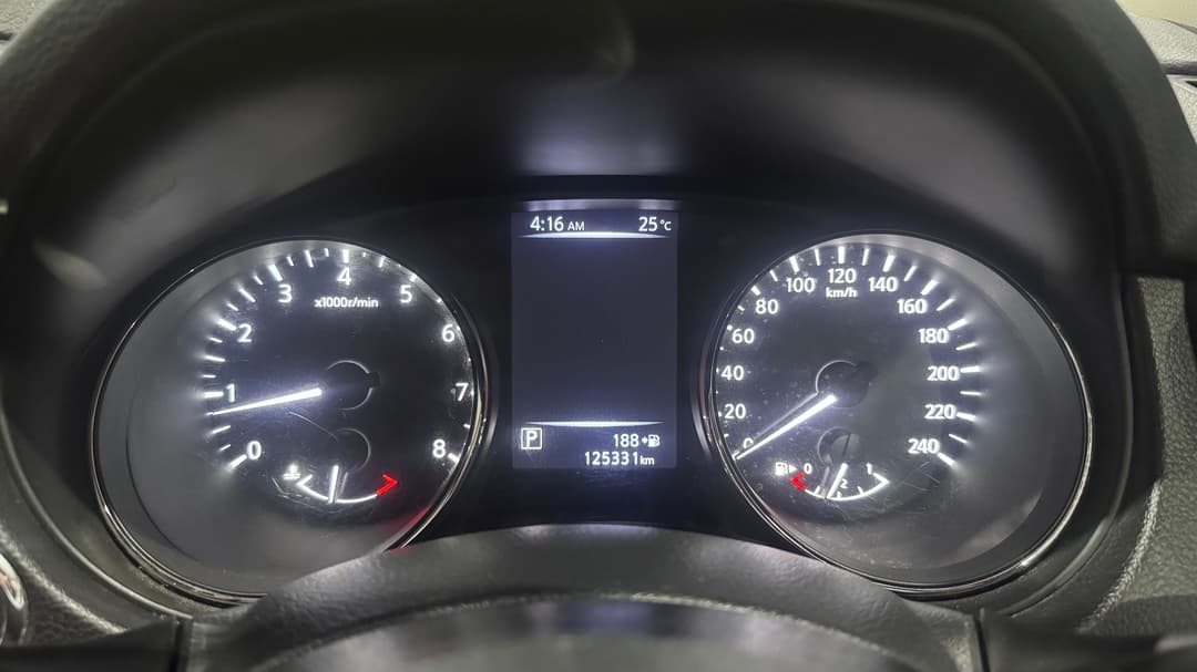 2018 Nissan X-trail St (2WD), Automatic, 125331 km, Odometer View