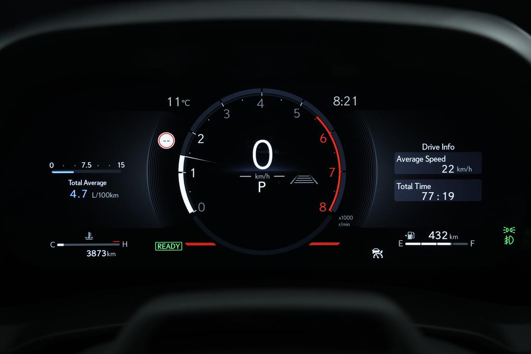 2024 Lexus Lbx Luxury 2WD (hybrid), Automatic, 3873 km, Odometer View