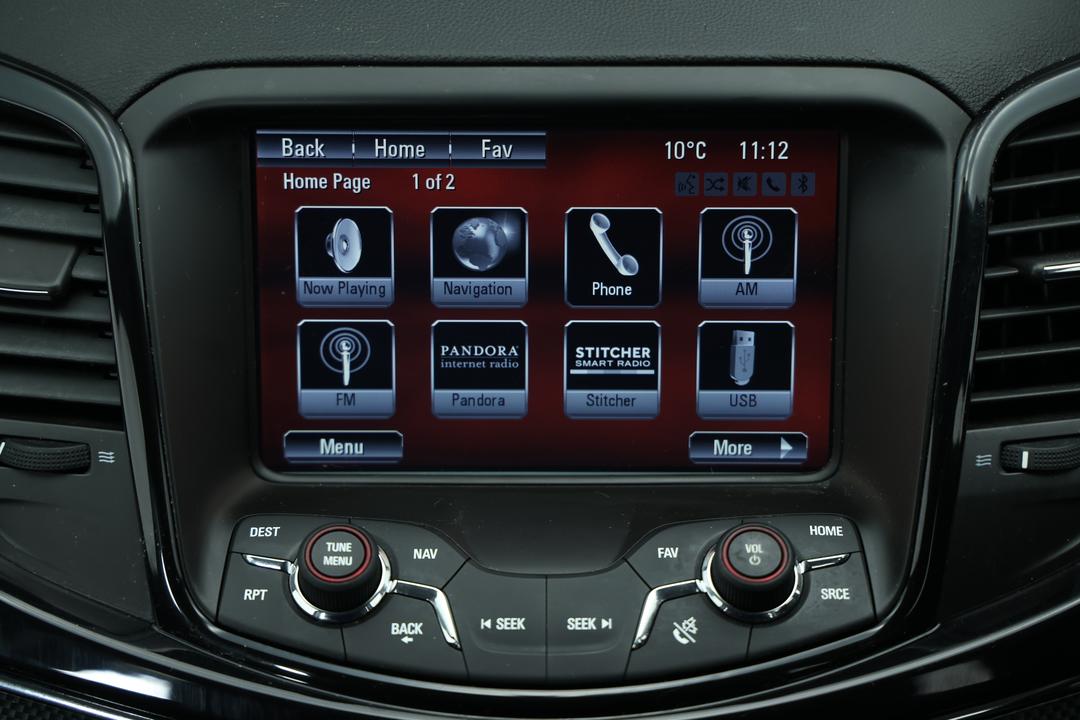 2017 Holden Commodore Sv6, Automatic, 129744 km, Infotainment System