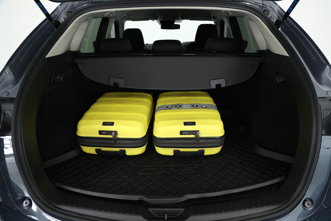 2025 Mazda CX-5 G25 Maxx Sport (FWD), Automatic, 9316 km, Boot Inside View with Luggage