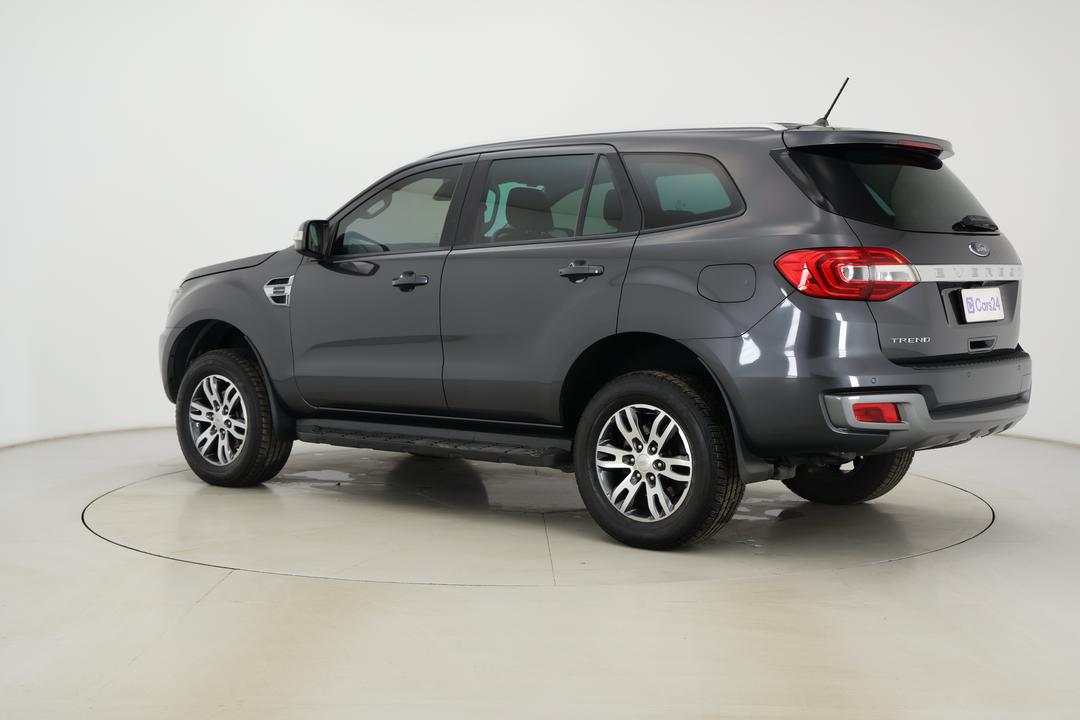 2019 Ford Everest Trend (RWD 7 Seat), Automatic, 101168 km, Left Back Diagonal (45- Degree) View