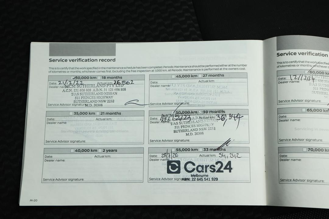 2019 Nissan Qashqai St, Automatic, 54242 km, Service History