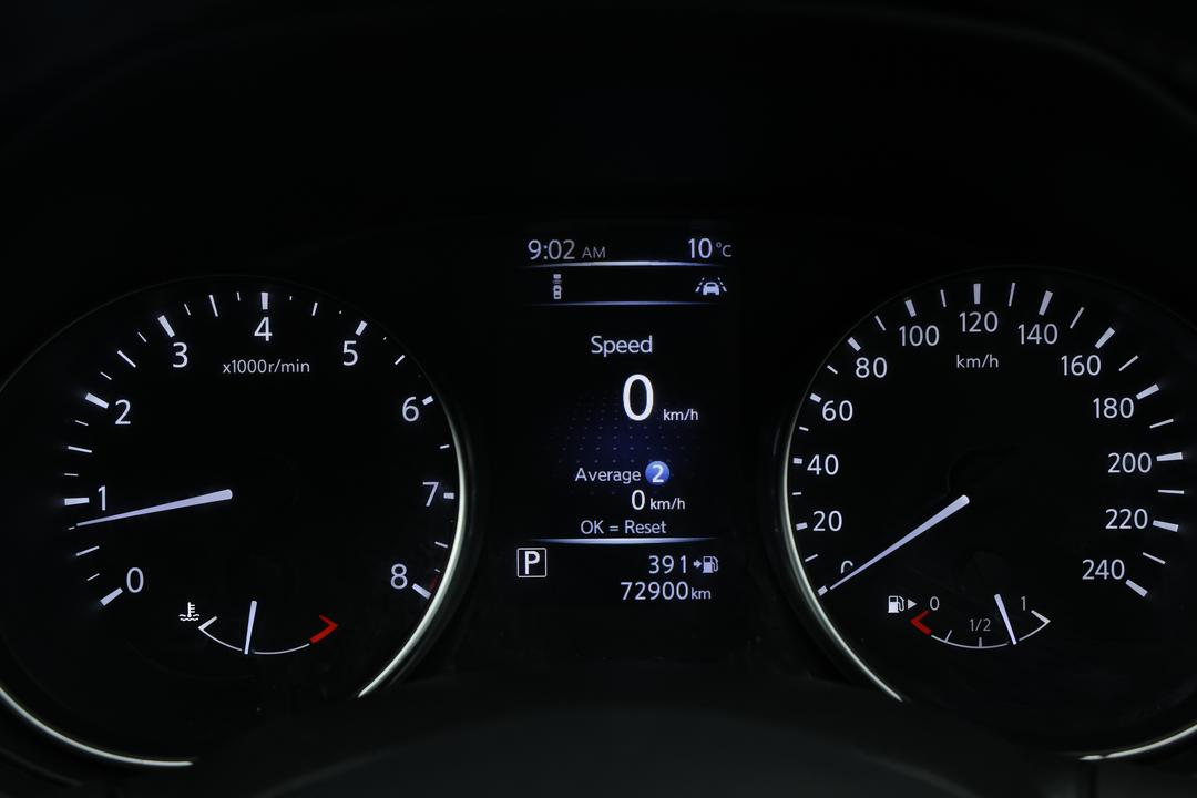 2018 Nissan Qashqai St-l, Automatic, 72900 km, Odometer View