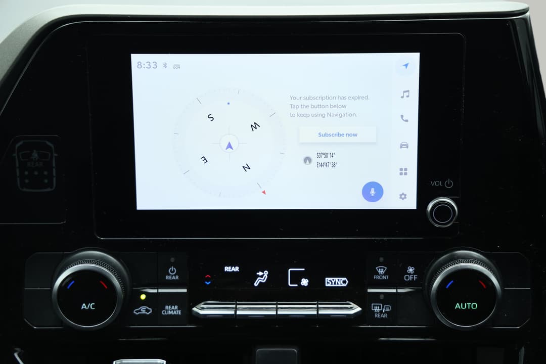 2023 Toyota Kluger Gx AWD, Automatic, 60029 km, Infotainment System