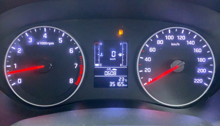 2019 Hyundai Elite i20 1.2 SPORTS PLUS VTVT, Petrol, Manual, 35,165 km, Odometer Image