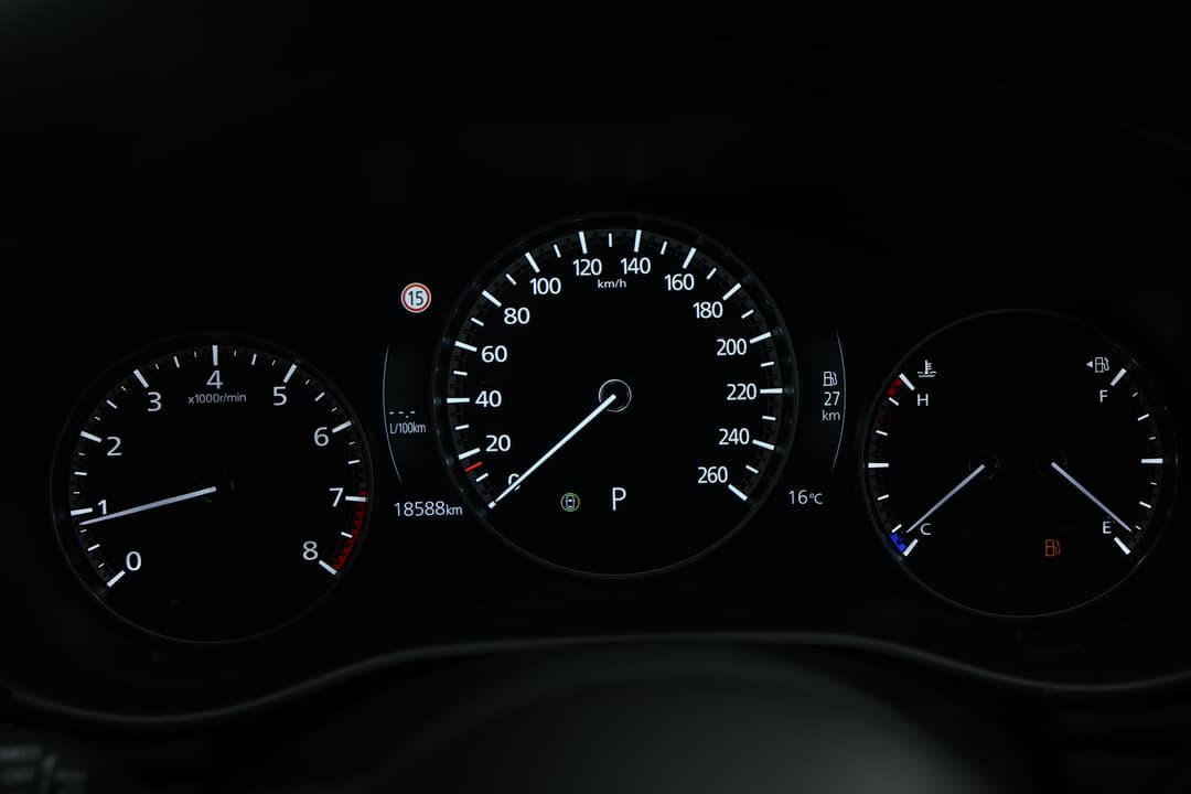 2025 Mazda 3 G20 Touring Vision, Automatic, 18588 km, Odometer View