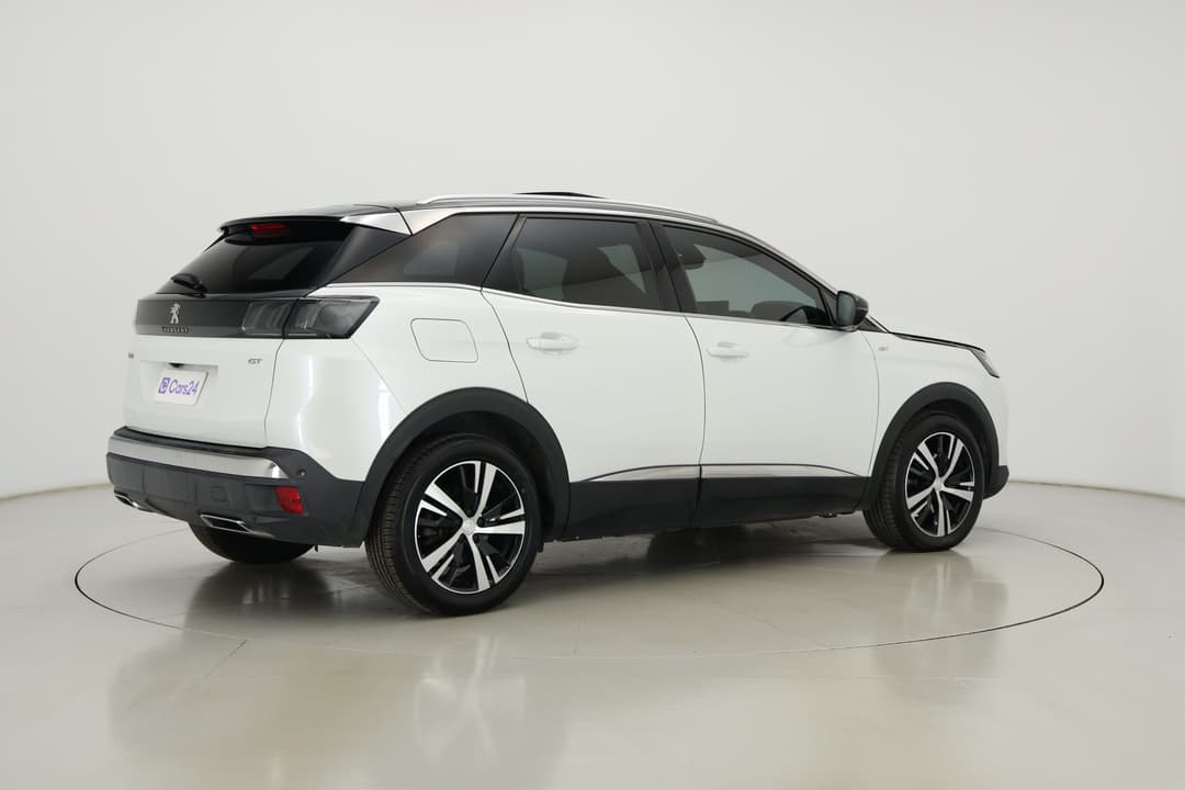 2022 Peugeot 3008 Gt Line, Automatic, 68822 km, Right Back Diagonal (45- Degree) View