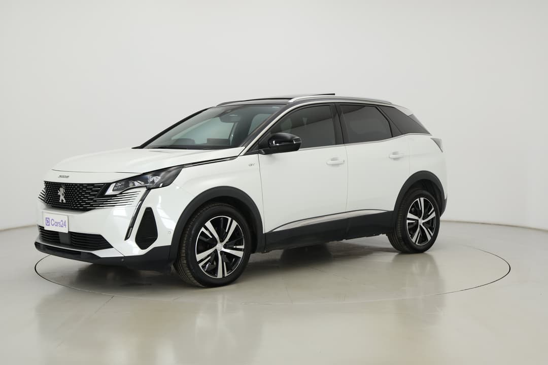 2022 Peugeot 3008 Gt Line, Automatic, 68822 km, Left Front Diagonal (45- Degree) View