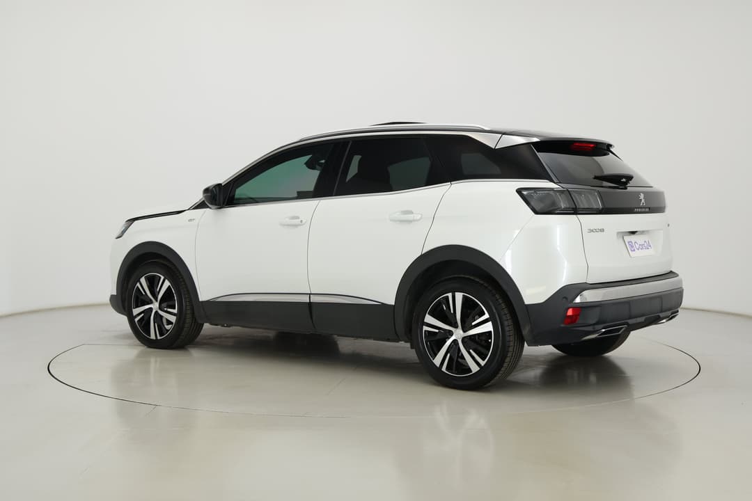 2022 Peugeot 3008 Gt Line, Automatic, 68822 km, Left Back Diagonal (45- Degree) View
