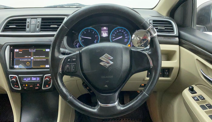 2017 Maruti Ciaz ZDI+ SHVS, Diesel, Manual, 57,281 km, Steering Wheel Close Up