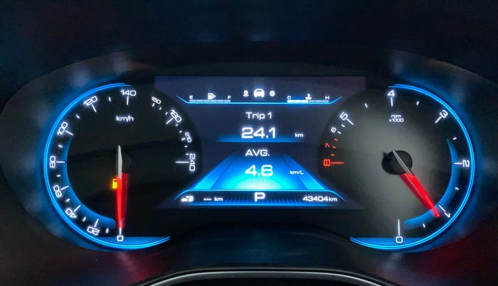 2019 MG HECTOR SHARP 1.5 DCT PETROL, Petrol, Automatic, 43,404 km, Odometer Image