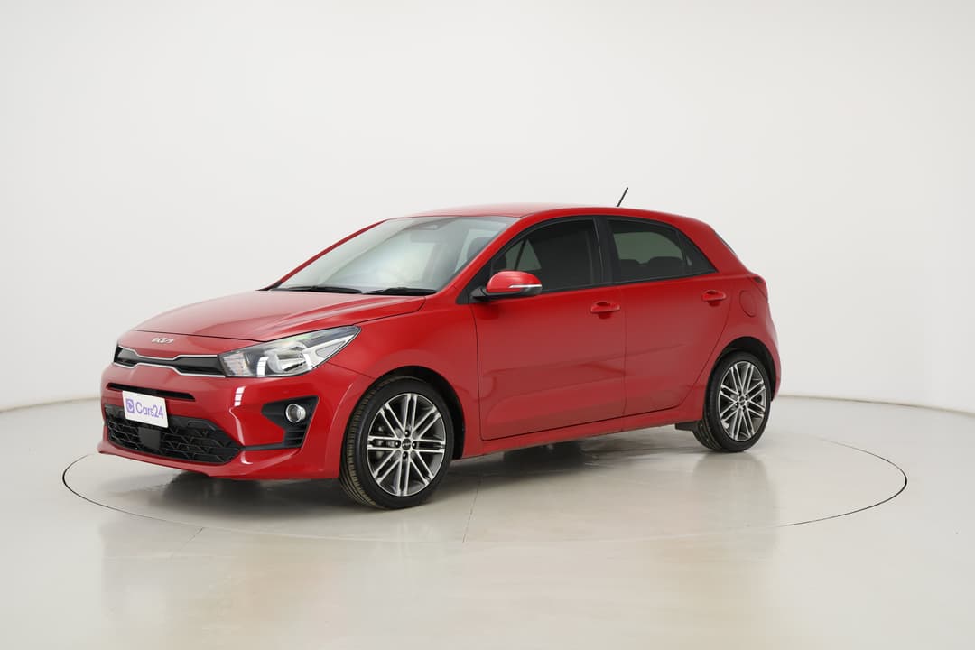 2022 Kia Rio Sport, Automatic, 23158 km, Left Front Diagonal (45- Degree) View