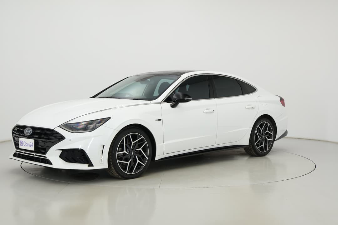 2021 Hyundai Sonata N Line, Automatic, 107076 km, Left Front Diagonal (45- Degree) View