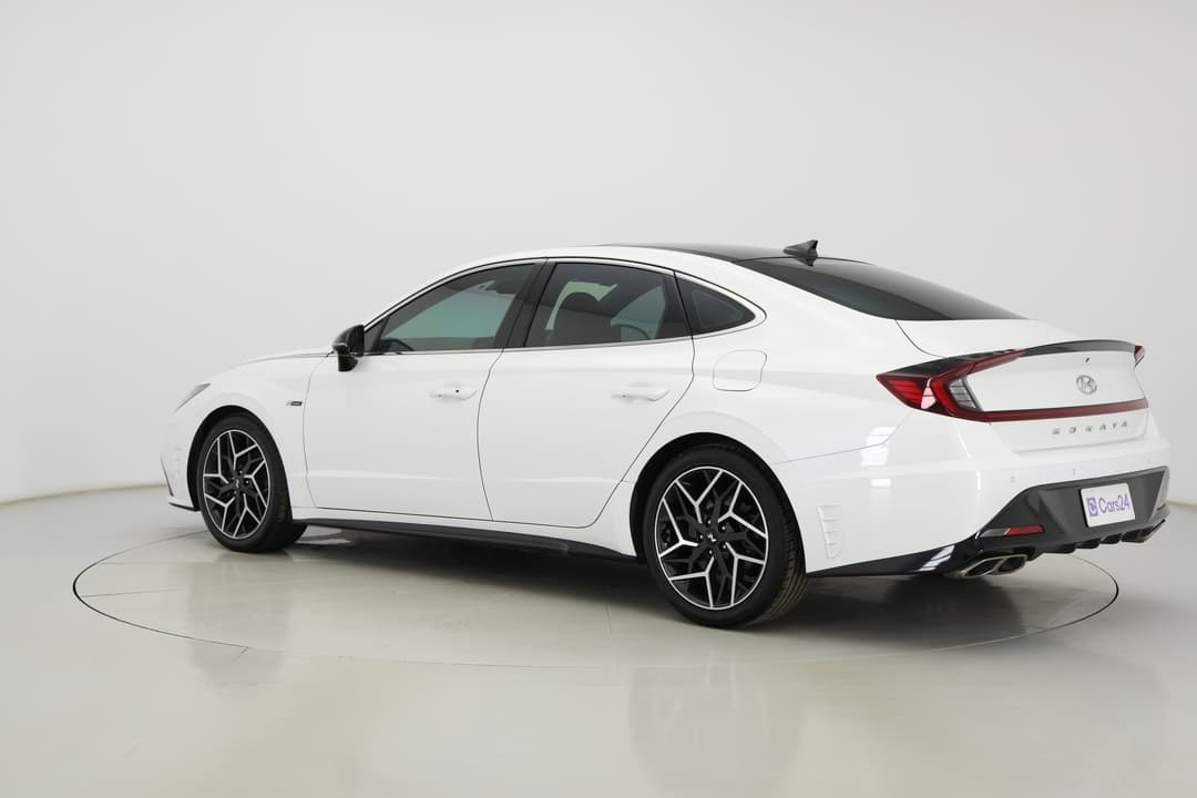 2021 Hyundai Sonata N Line, Automatic, 107076 km, Left Back Diagonal (45- Degree) View