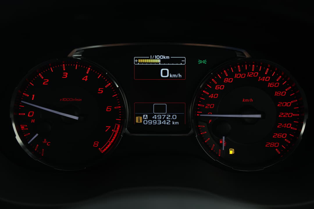 2016 Subaru WRX Premium (AWD), Manual, 99342 km, Odometer View