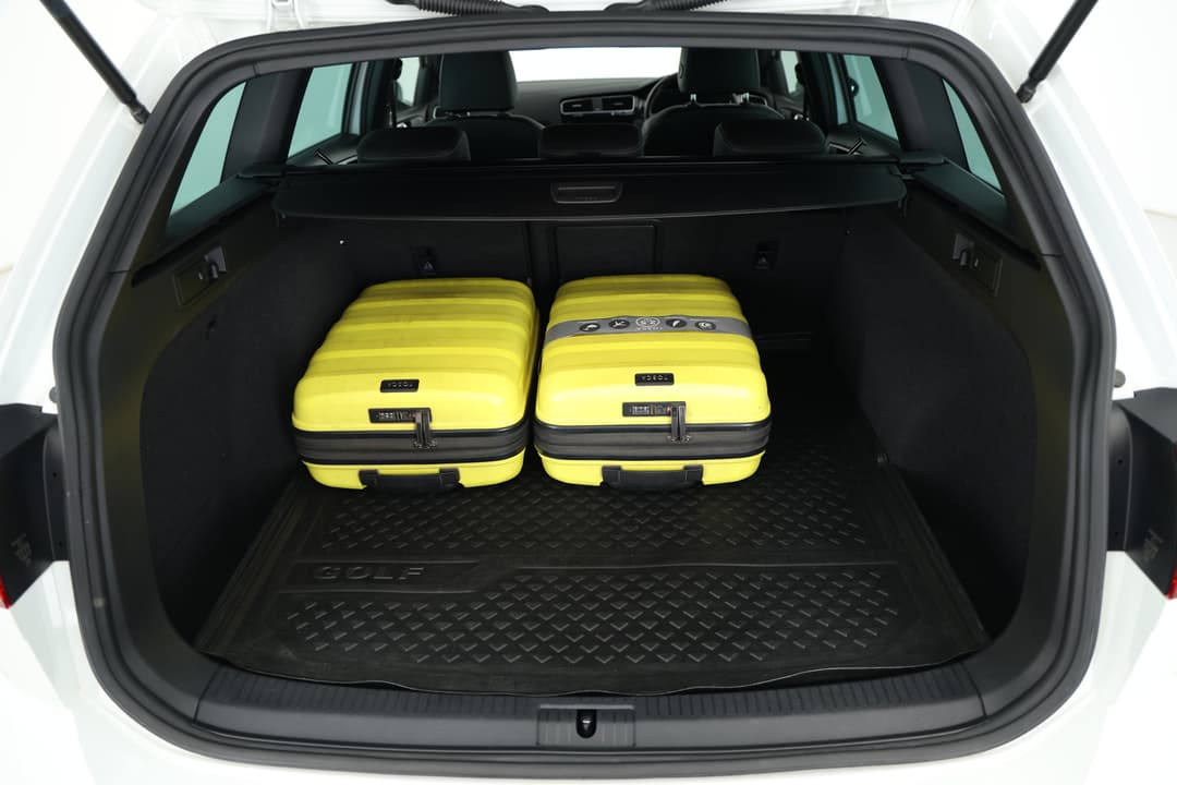 2018 Volkswagen Golf R, Automatic, 102709 km, Boot Inside View with Luggage