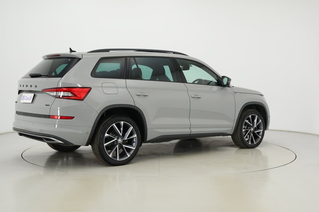 2019 SKODA Kodiaq 132 Tsi Sportline (4x4), Automatic, 129514 km, Right Back Diagonal (45- Degree) View