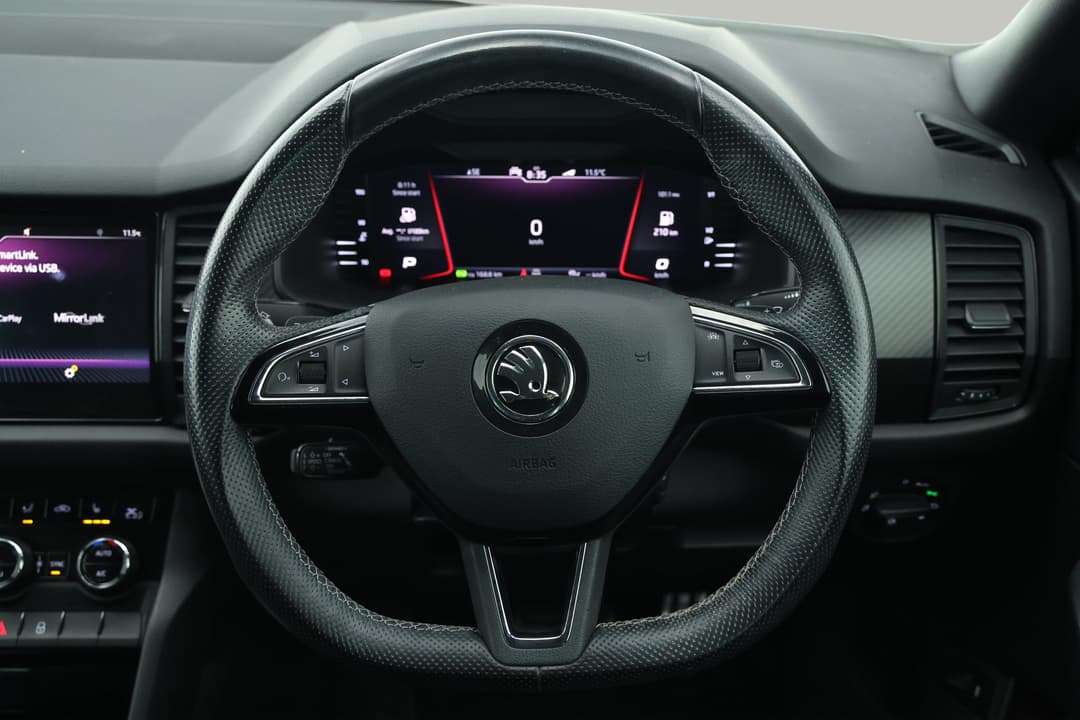 2019 SKODA Kodiaq 132 Tsi Sportline (4x4), Automatic, 129514 km, Steering Wheel Close-up