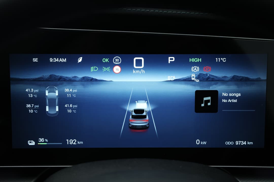 2025 Byd Sealion 7 Premium, Automatic, 9734 km, Odometer View