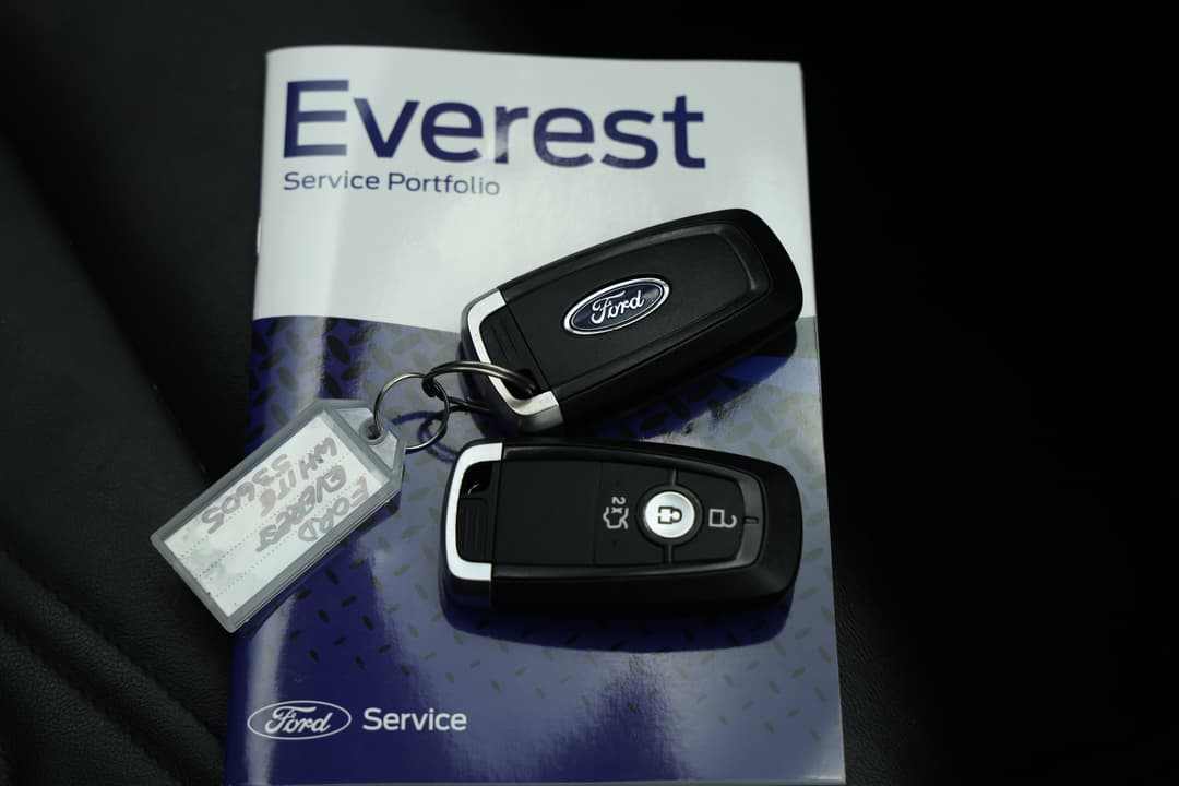 2022 Ford Everest Trend (4x4), Automatic, 39105 km, Key Close-up