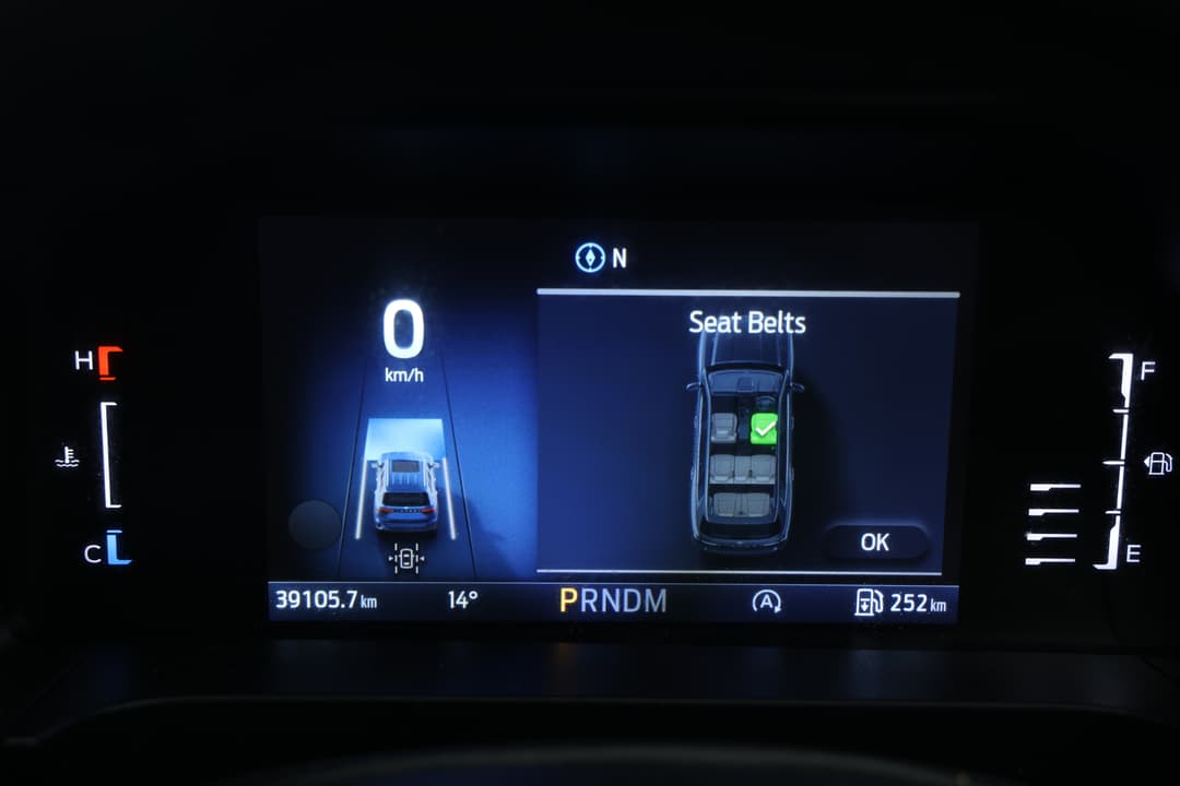 2022 Ford Everest Trend (4x4), Automatic, 39105 km, Odometer View