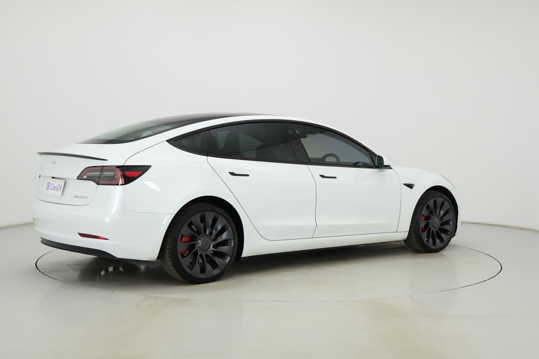 2022 Tesla Model 3 Performance, Automatic, 37333 km, Right Back Diagonal (45- Degree) View