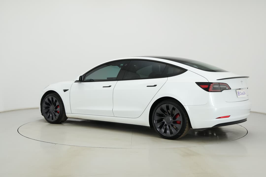 2022 Tesla Model 3 Performance, Automatic, 37333 km, Left Back Diagonal (45- Degree) View