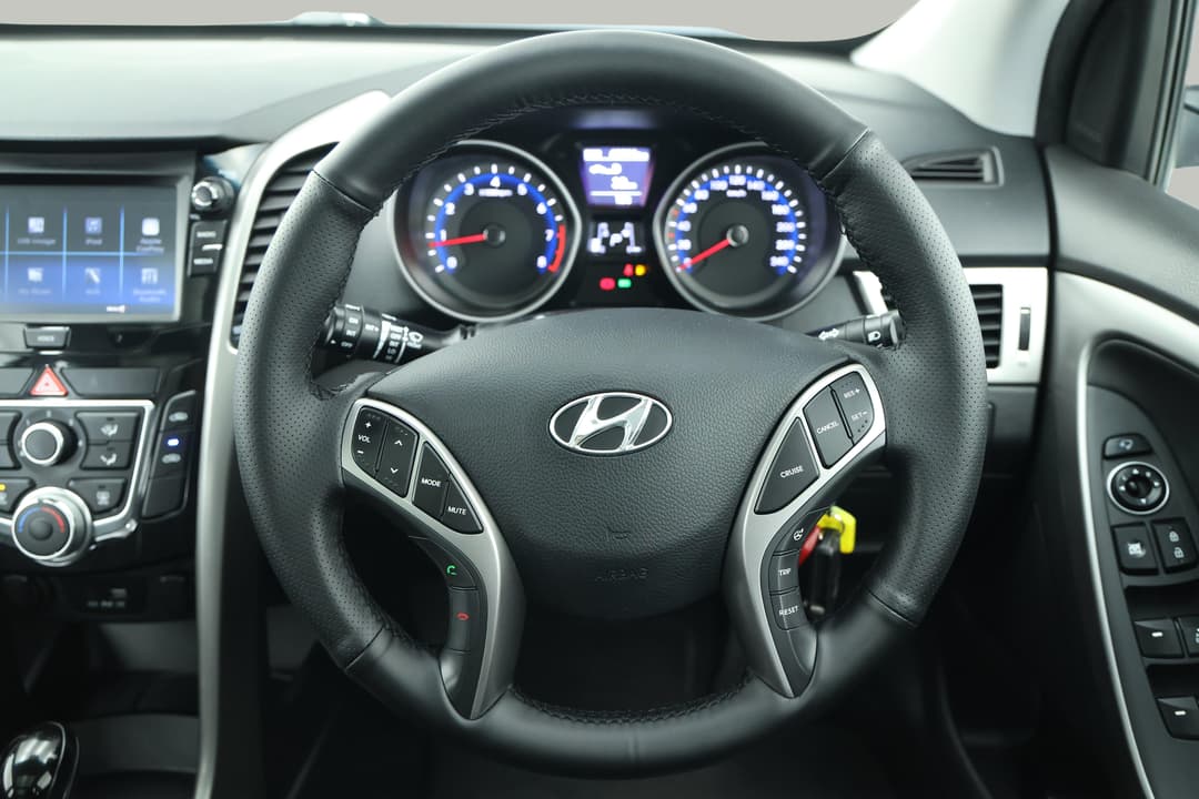 2016 Hyundai i30 Active X, Automatic, 63391 km, Steering Wheel Close-up