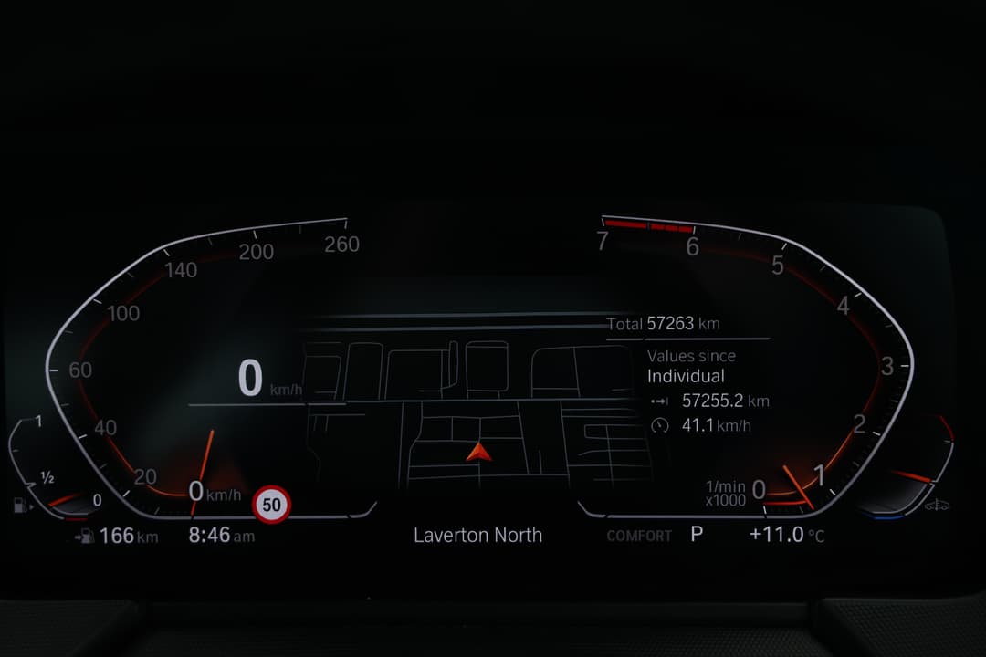 2021 BMW 2 20i M Sport Gran Coupe, Automatic, 57263 km, Odometer View