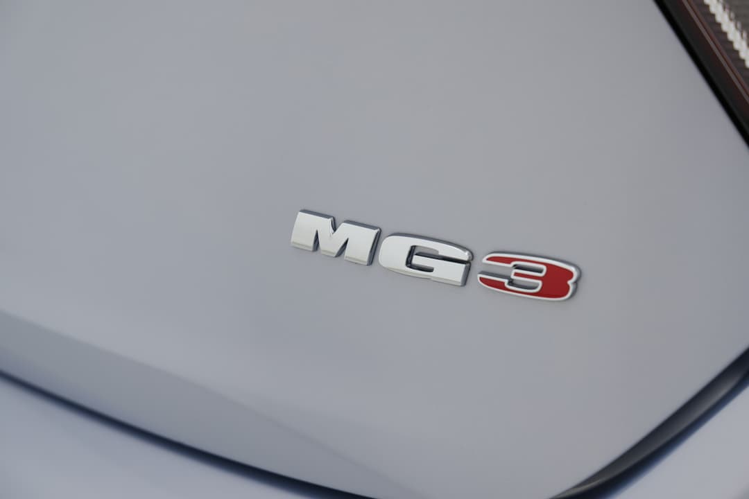 2022 MG Mg3 Auto Core (with Navigation), Automatic, 8923 km, Badge (Boot Right Side)