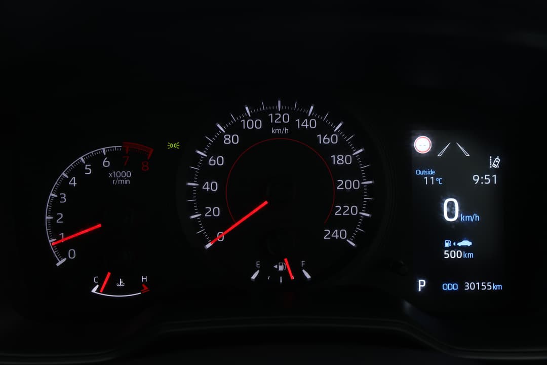 2021 Toyota Corolla Ascent Sport, Automatic, 30155 km, Odometer View