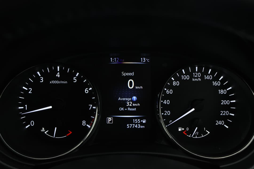 2018 Nissan X-trail Ti (4WD), Automatic, 57743 km, Odometer View