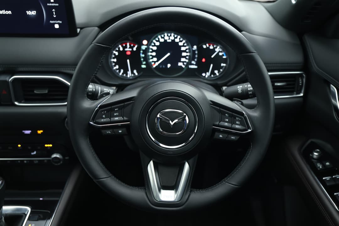 2023 Mazda CX-5 Akera (AWD), Automatic, 11853 km, Steering Wheel Close-up