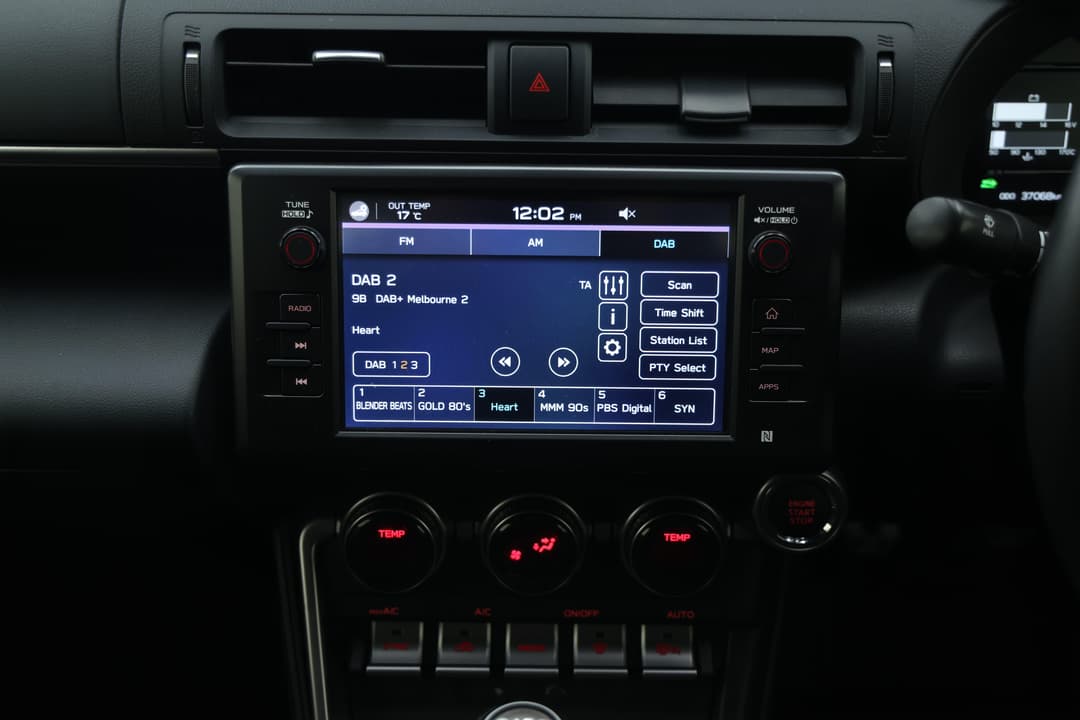 2023 Subaru Brz S, Manual, 37068 km, Center Console