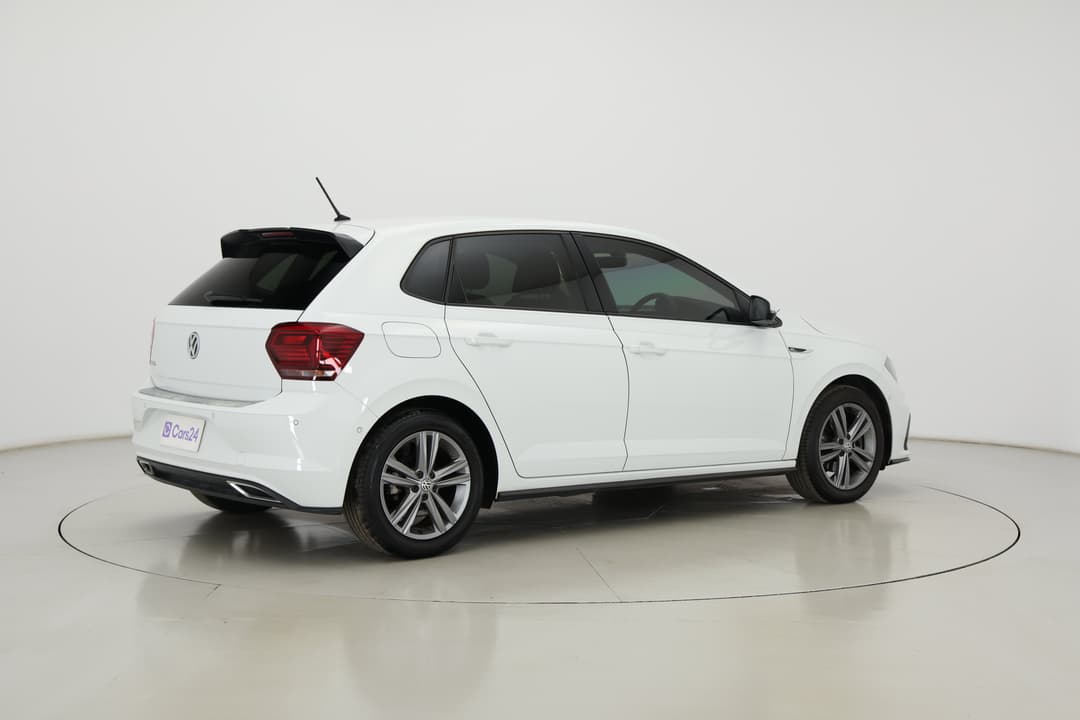 2019 Volkswagen Polo 85tsi Comfortline, Automatic, 48647 km, Right Back Diagonal (45- Degree) View
