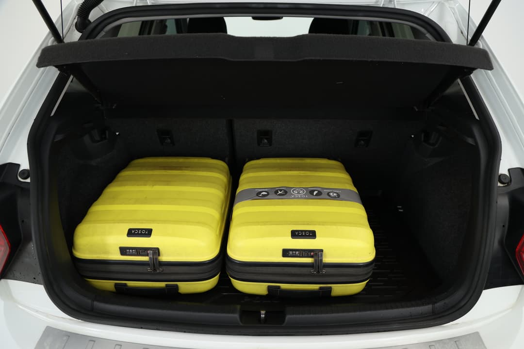 2019 Volkswagen Polo 85tsi Comfortline, Automatic, 48647 km, Boot Inside View with Luggage