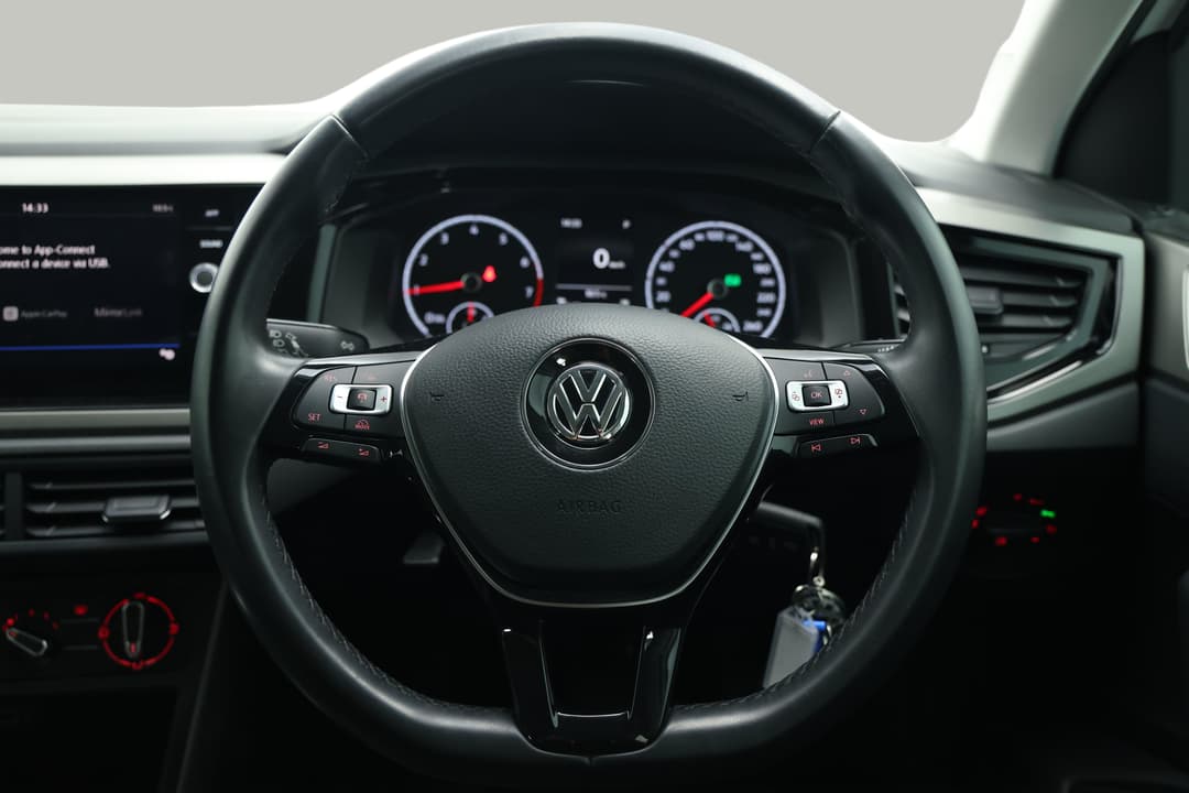 2019 Volkswagen Polo 85tsi Comfortline, Automatic, 48647 km, Steering Wheel Close-up