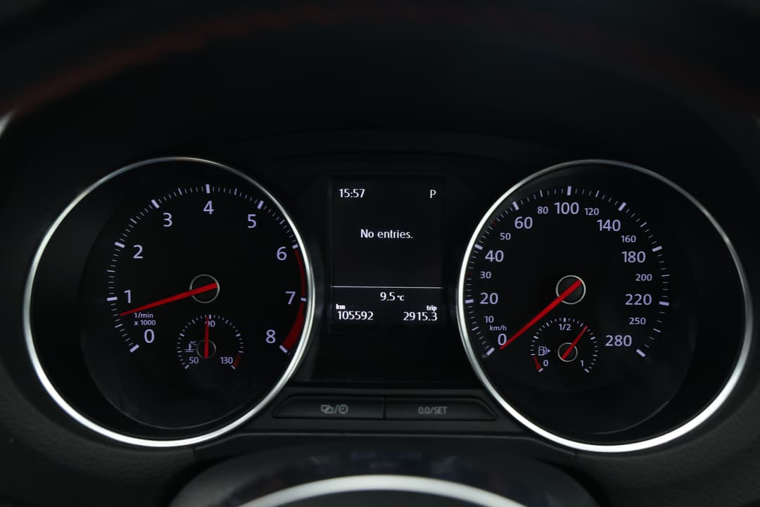 2017 Volkswagen Polo Gti, Automatic, 105592 km, Odometer View