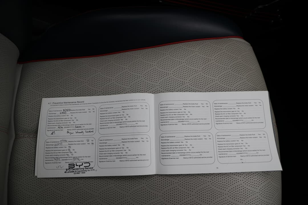 2023 Byd Atto 3 Extended Range, Automatic, 65782 km, Service History
