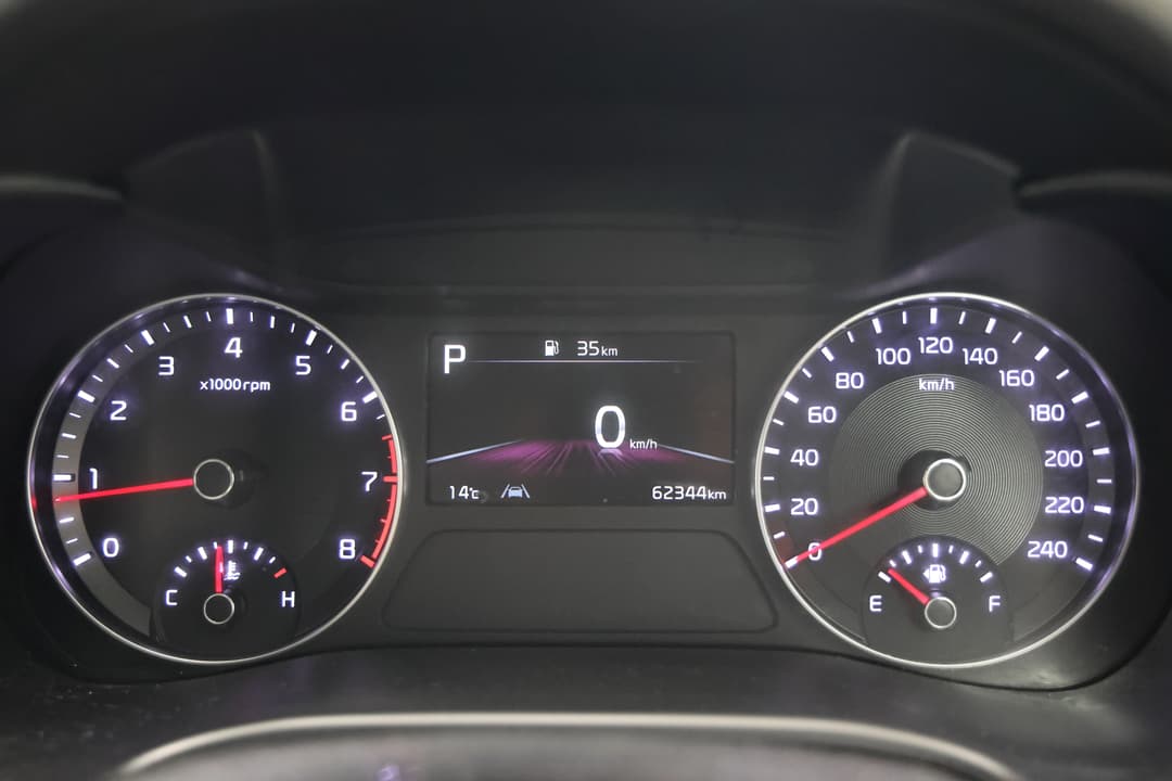 2022 Kia Cerato Sport+, Automatic, 62344 km, Odometer View
